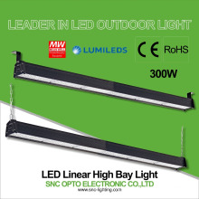 led highbay lineal Supermarket almacén diseño linear led industrial highbay